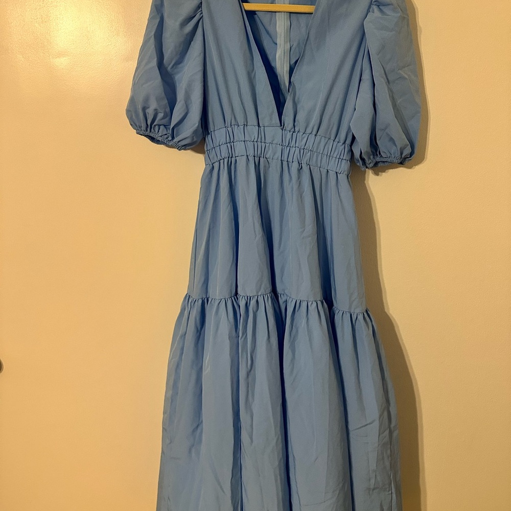 Amazon Women's Blue Maxi Dress